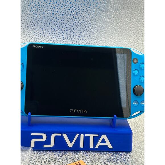 Blue ps vita 2000 w/charger - Picture 8 of 9